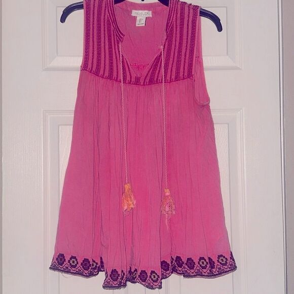 Rachel Zoe Mauve Pink Boho Top! - Picture 1 of 9